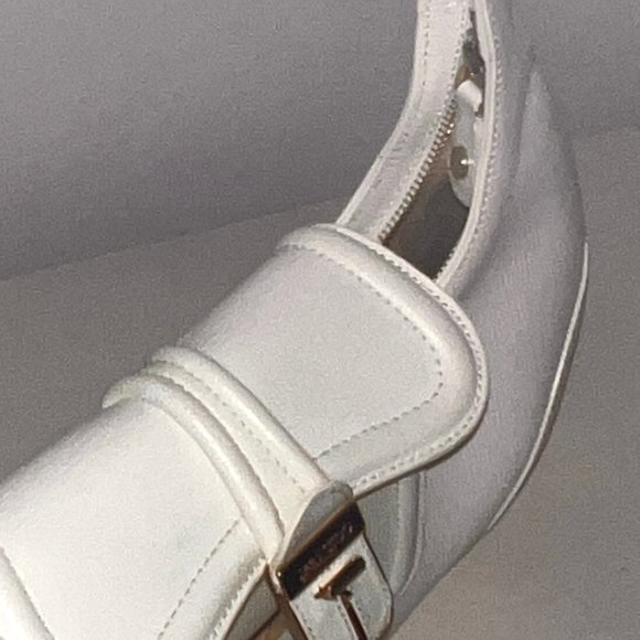 White Jimmy Choo Clutch - Picture 6 of 6